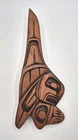 Killer Whale Salish Pacific NW Native Cedar Carving Signed By George Mason