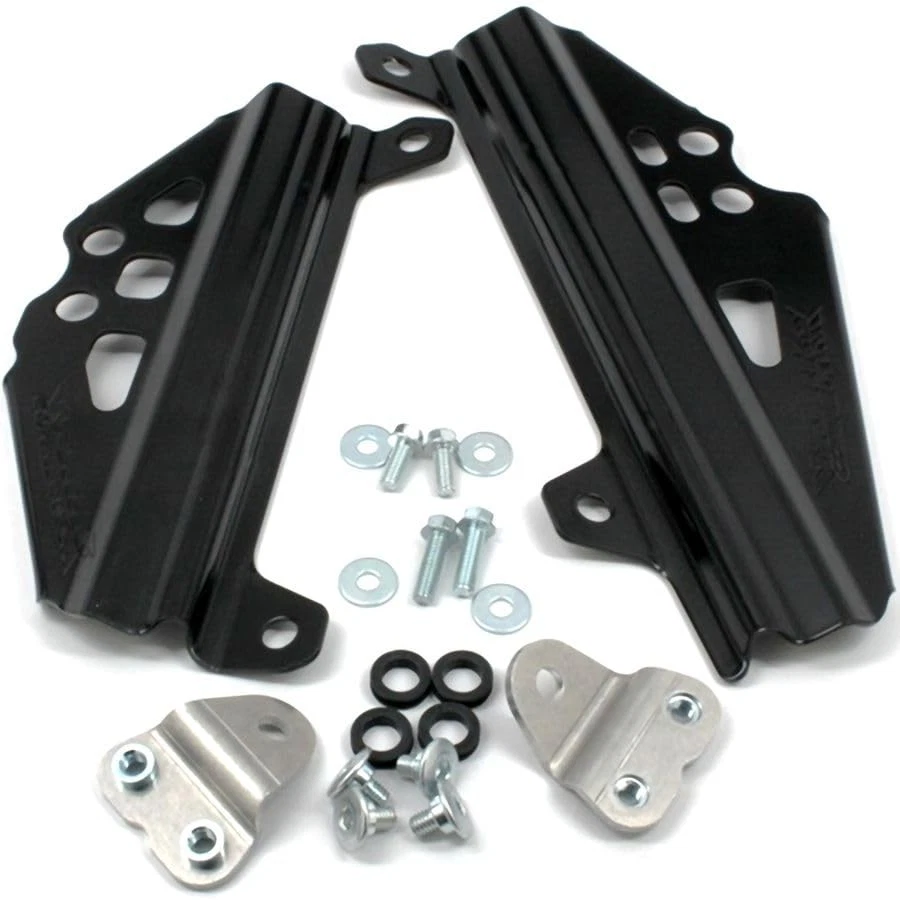 Works Connection Radiator Braces - Black Factory Edition 18-B496 - Image 3 of 3