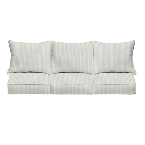 Sorra Home Outdura Outdoor Corded Deep Seating Sofa Pillow and Cushion Set - Picture 11 of 46