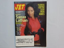 Jet Magazine Sanaa Lathan Rick James August 30, 2004 WB