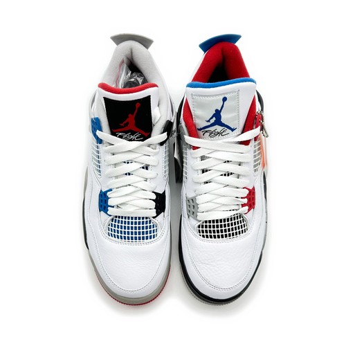 CI1184-146 Nike Air Jordan 4 Retro What The 4 Fire Red Military Blue Grey (He... - Bild 5 von 9