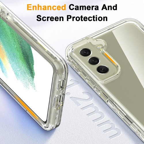 Case For Samsung Galaxy S21 FE 5G Hybrid Shockproof Heavy Duty Protection Cover - Picture 45 of 47