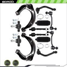 12Pcs For 06-07 Hyundai Azera Front Control Arm Ball Joint Tie Rod End Sway Bar