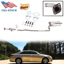Stainless Resonator Pipe Muffler Exhaust System Kit For Toyota Camry 2.4l 03-06 Stainless Resonator Pipe Muffler Exhaust System Kit For Toyota Camry 2.4l 03-06