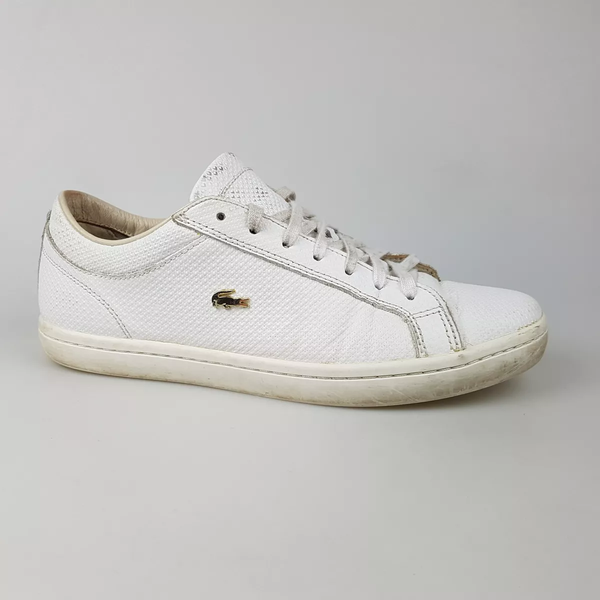 Lacoste straightset top women s white