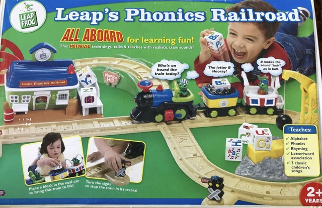LeapFrog Leaps Phonics Railroad 