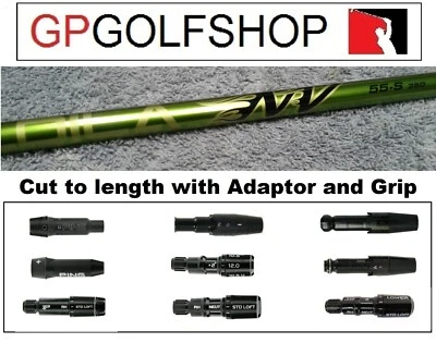 Aldila NV 55 steife Flex Driver Welle + Adapter Ping PXG Callaway SIM2 TS 425