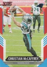 2021 Score "RED Parallel" Christian McCaffrey #200