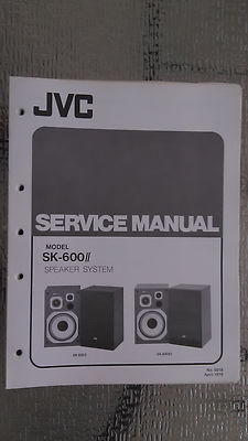jvc sk 600 ii speakers