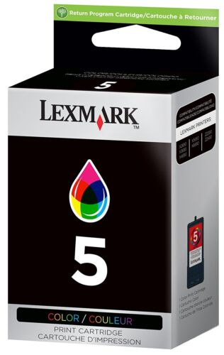 New Genuine Lexmark 5 Ink Cartridge X Series X2690 X4690 X5690 Z Series Z2390 - Picture 1 of 3