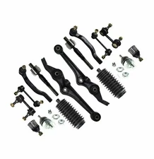 16 Pc Suspension Kit for Honda Accord 3.0L V6 Control Arms Tie Rod Bellow Boots
