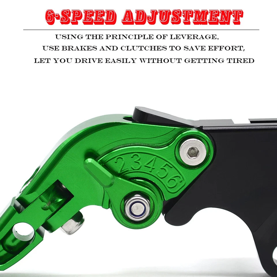 For YAMAHA YZFR125 all years Motorbike Foldable Extendable Brake Clutch Lever - Image 4 of 4