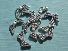 10PCS Angel Wing Charms, Silver Angel Wings 15mmx6mm DIY Findings by ZARDENIA