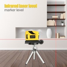 3D Laser Level Point Line Cross Optical Instrument Horizontal Vertical Line