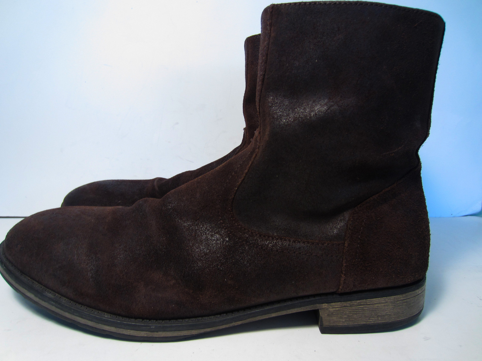 aston grey chelsea boots