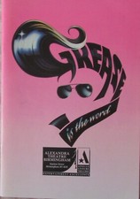 Programme for the Grease at Alexandra Theatre Birmingham 1997