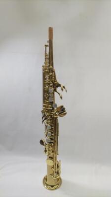 Used) Yamaha YSS-62 Soprano Saxophone Musical Instrument from