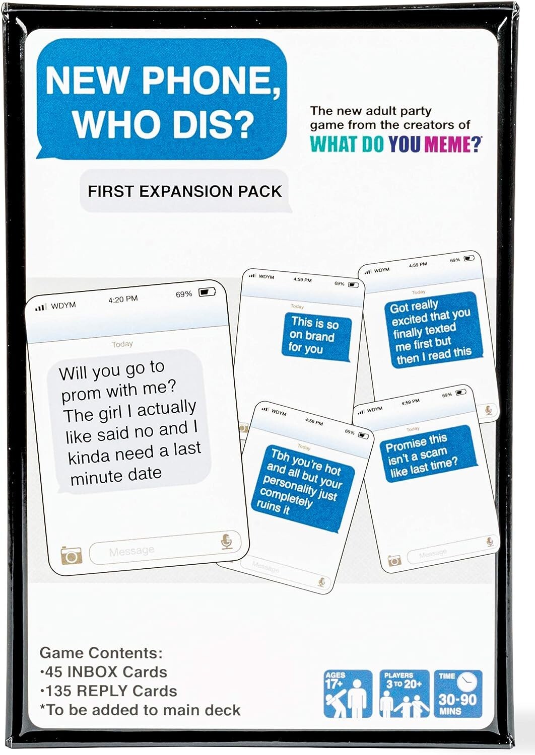 New Phone Who Dis? Card Game First Expansion by What Do You Meme [Party