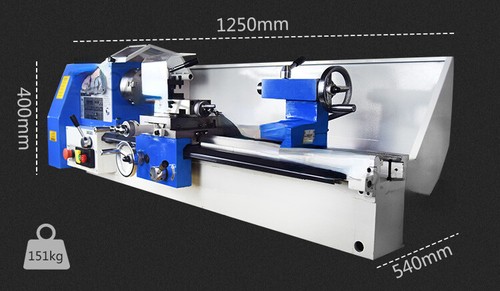CQ6125Multifunctional High Precision Lathe Micro Small Lathe Woodworking Machine - Bild 22 von 26