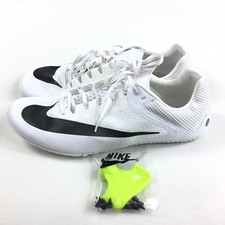 Nike Zoom Rival Sprint Track Spikes White  Black Men  s DC8753-100 Sz 7 US
