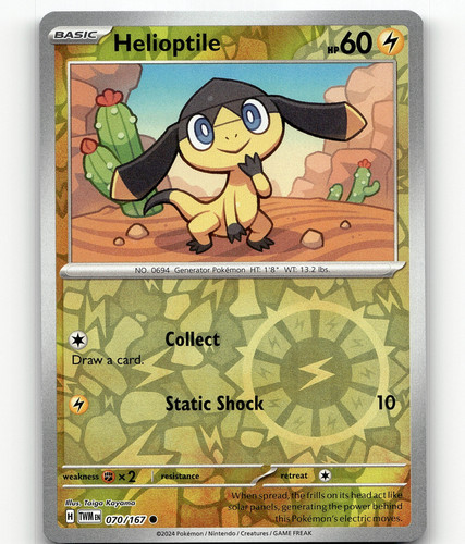 Helioptile AR 070/063 Mega Symphonia pokemon card Japanese | eBay