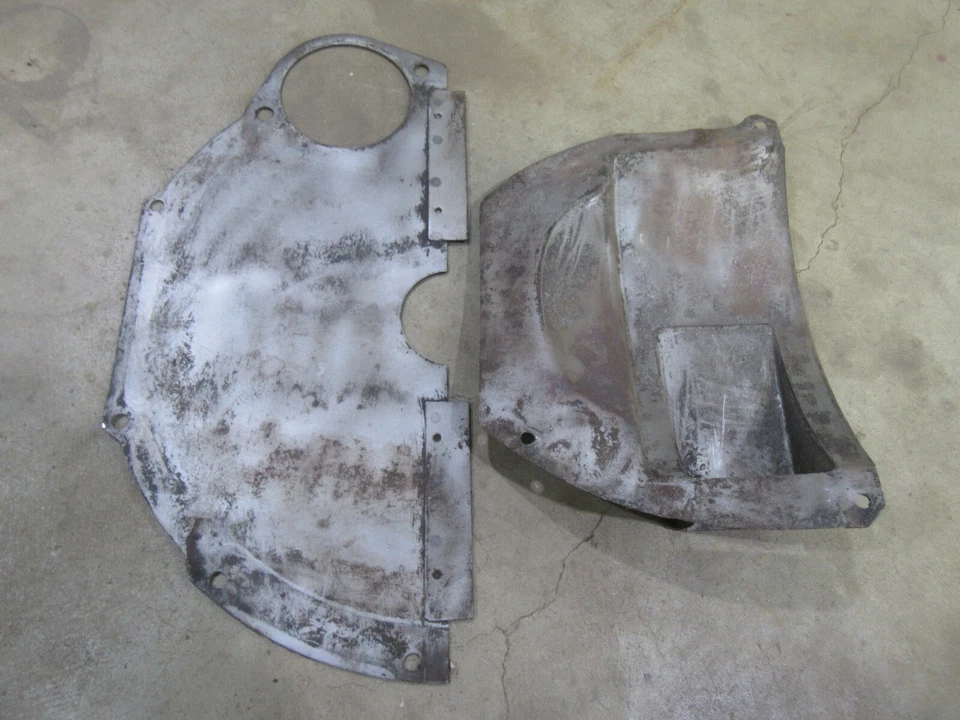 Studebaker Commander 1954 campana de transmisión automática carcasa panel escudo Foto 2 de 2