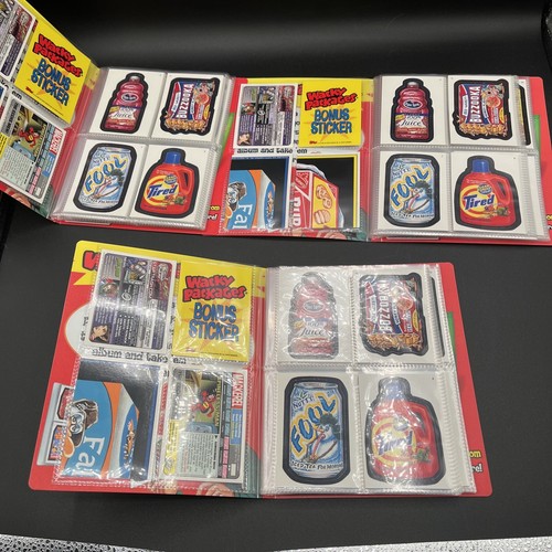 Official Wacky Packages Collector Albums 3+ Stickers Huge Collection!! (2006) - Picture 4 of 17