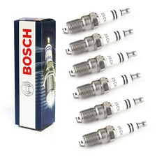 6x Mercedes E-Class S124 E280 T Variant2 Genuine Bosch Super Plus Spark Plugs