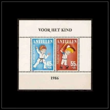 Netherlands - Dutch Antilles Issue 1986 (SS 854) Children Welfare