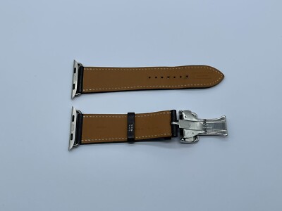 Genuine Apple Watch Hermes Ebene Single Tour Deployment Buckle