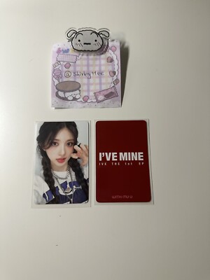 Ive I'VE Mine Withmuu 4.0 benefit Gaeul Photocard PCs