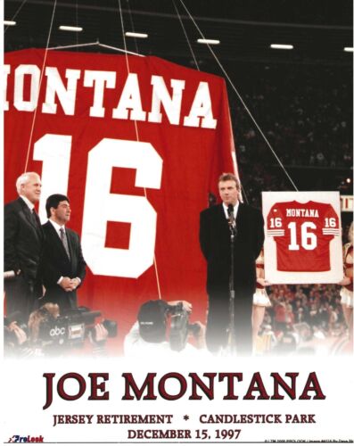 Joe Montana San Francisco 49ers Unsigned 8x10 Photo - Picture 1 of 1