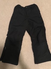 "Lands End" The Squall Unisex Waterproof Insulated Ski/Snowboard Pants Youth 7