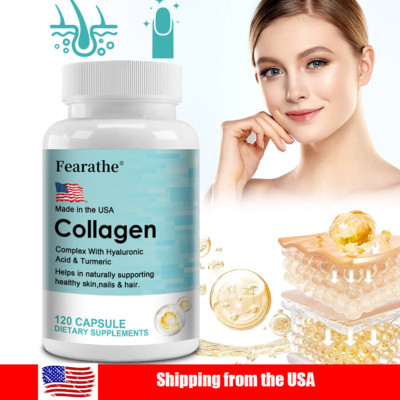 Collagen 1000mg, Skin, Hair and Nails Supplement Anti-aging skin moisturizing