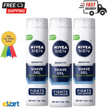 Niva Man sensitive gel with Vitamin E, Soothing Chamomile and Witch Hazel pack 3