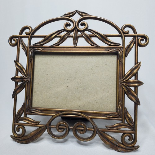 De Colección TERRAGRAPHICS Art Deco Nuevo Marco Antiguo Hollywood Regency Estilo 7.5x7.5 - Imagen 3 de 13