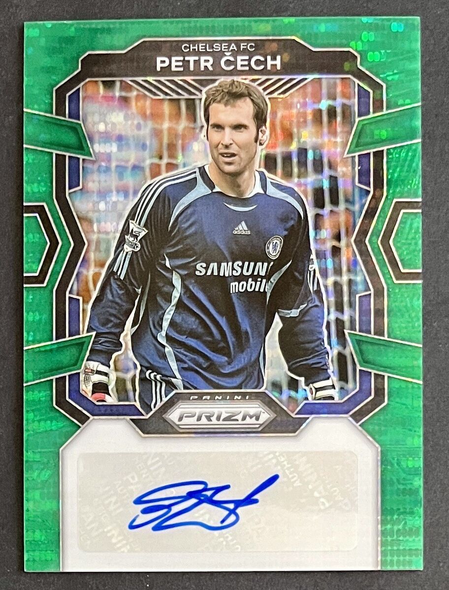 Petr Cech 2023-24 Panini Prizm Premier League GREEN PULSAR Petr Cech 2023-24 Panini Prizm Premier League GREEN PULSAR