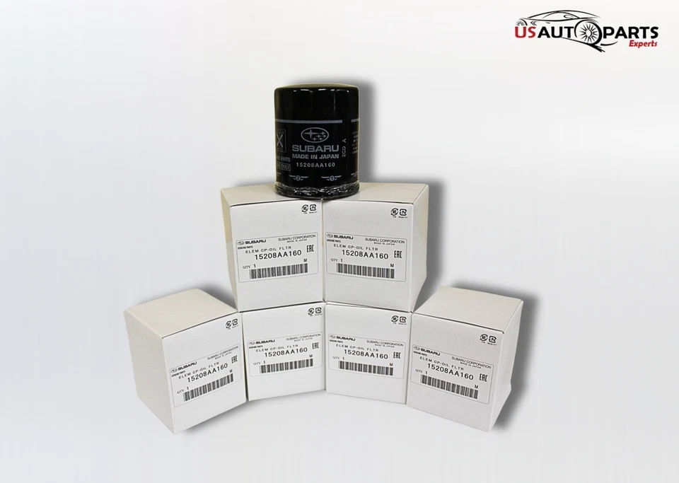 Juego de 6 filtros de aceite de motor originales Subaru para Forester Impreza Legacy 2011-2025 Foto 4 de 4