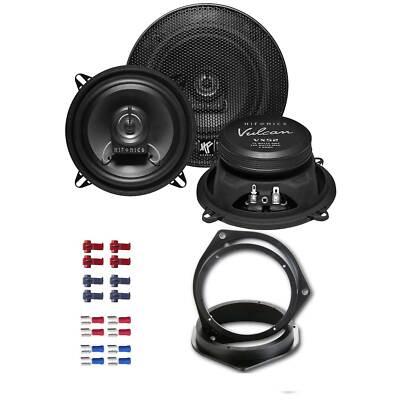 Hifonics Vulcan Auto Lautsprecher VX52 13cm 2-Wege Koax für Citroen Nemo ab 2007