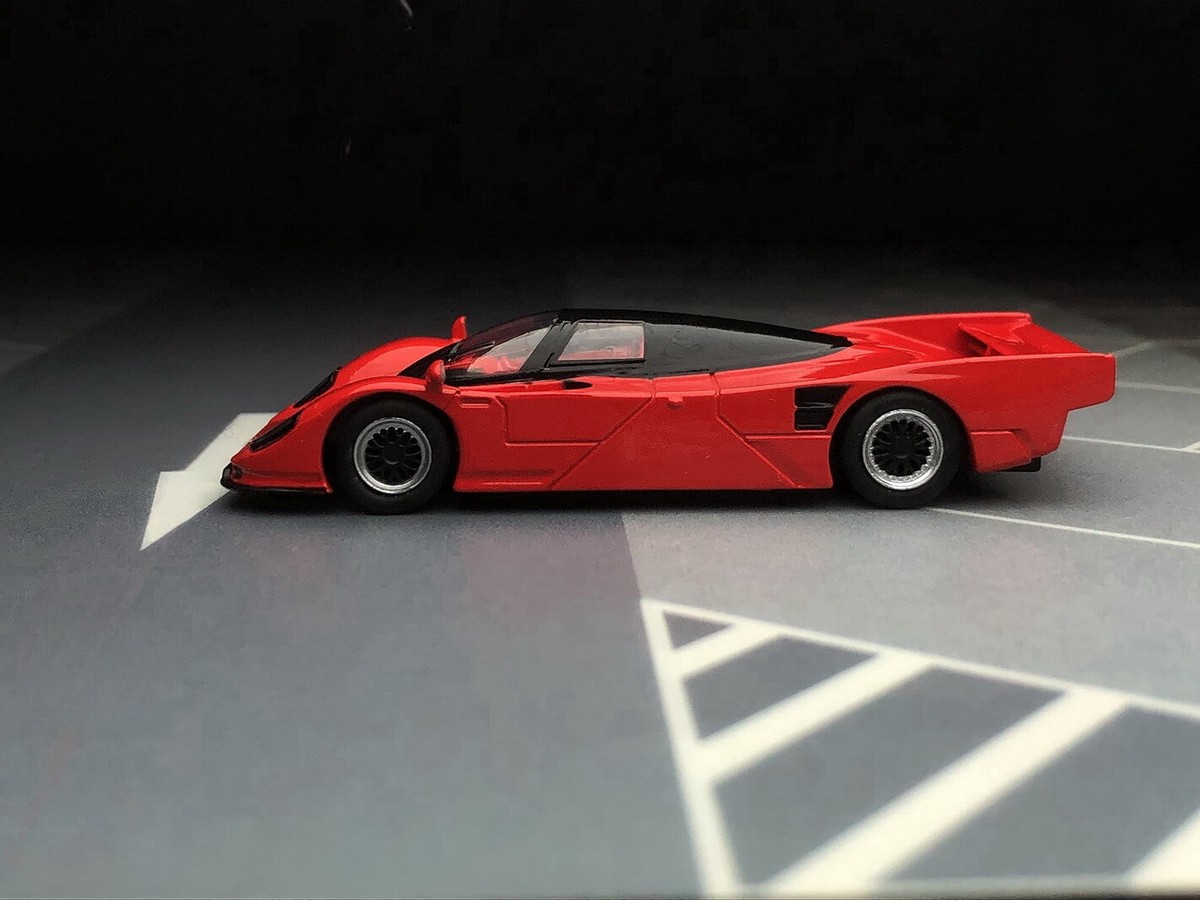Sparky 1/64 Scale Porsche Dauer 962 Red Diecast Car Model Toy Gift