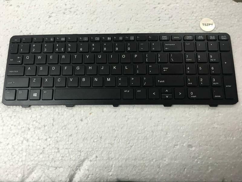 FOR HP Probook 650 G1 655 G1 Keyboard with frame No Pointer US 738697-001