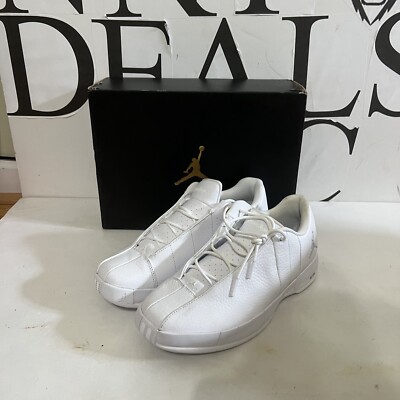 Nike Air Jordan TE LOW White Athletic Shoes New Size