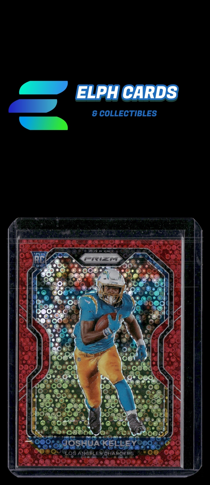 Prizm 2020 Panini Prizm #326 Joshua Kelley Prizm No Huddle Red #/50