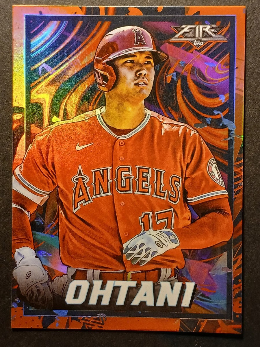 2022 Topps Fire - Shohei Ohtani #35 Orange /299 for sale online | eBay