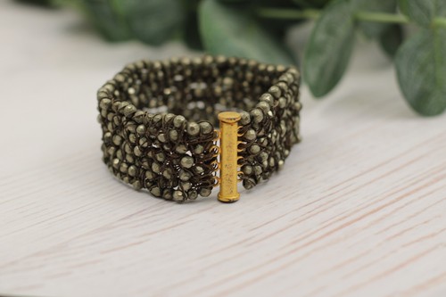 Pyrite Bracelet – Natural Stone Collection | AUREUS + ARGENT | Roost Overstock - Picture 4 of 6