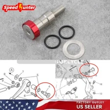 Gear Shift Lever/Foot Brake Pedal Lever Bolt Screw Pin Pivot O-Ring For DUCATI