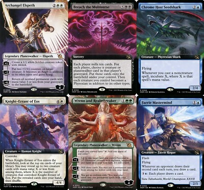 Choose your BORDERLESS / Extended ~ March of the Machine [ NM ] [ Magic MTG ]