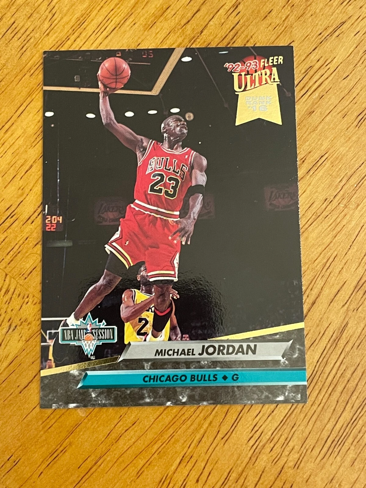 Michael Jordan trading card