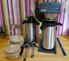 BRAVILOR BONAMAT TH10 GASTRO FILTER KAFFEEMASCHINE MENGENBRÜHER 2xPUMPKANNE 2,2l