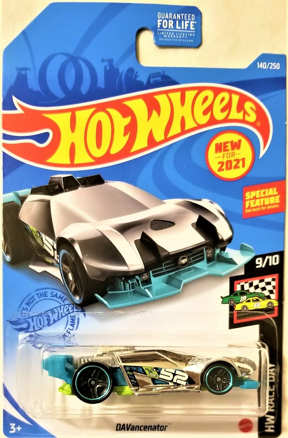 Hot Wheels - 2021 HW Race Day 9/10 DAVancenator 140/250 (BBGRX54)